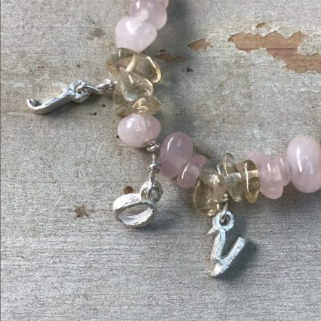 Joy & Sunshine Citrine & Rose Quartz Wellness Bracelet